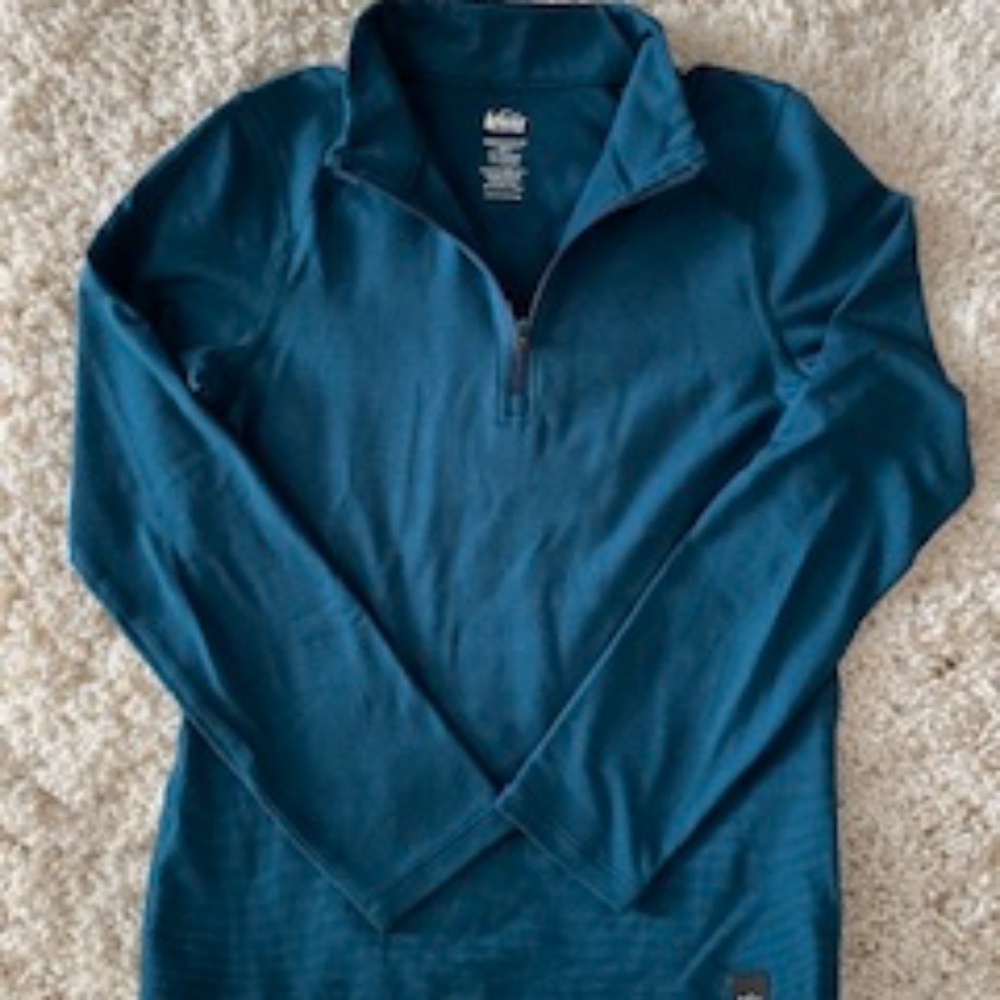 REI base layer half zip Size 10/12